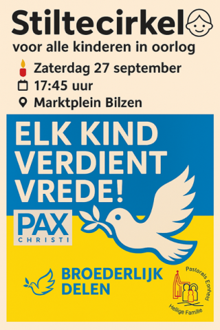 Stiltecirkel, Bilzen, 27/09/2025, 17.45 uur.