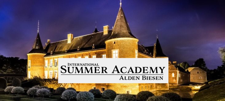 Internationale Zomeracademie Alden Biesen, elk jaar in augustus.