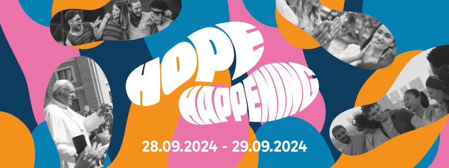 "Hope happening", het jongerenevent naar aanleiding van het pausbezoek in België.