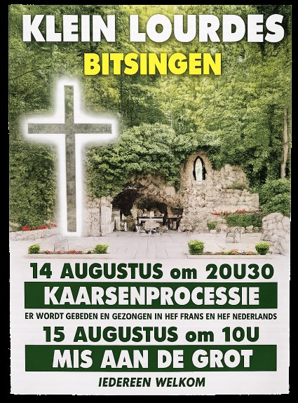 Kaarsenprocessie in Bitsingen (Bassenge).