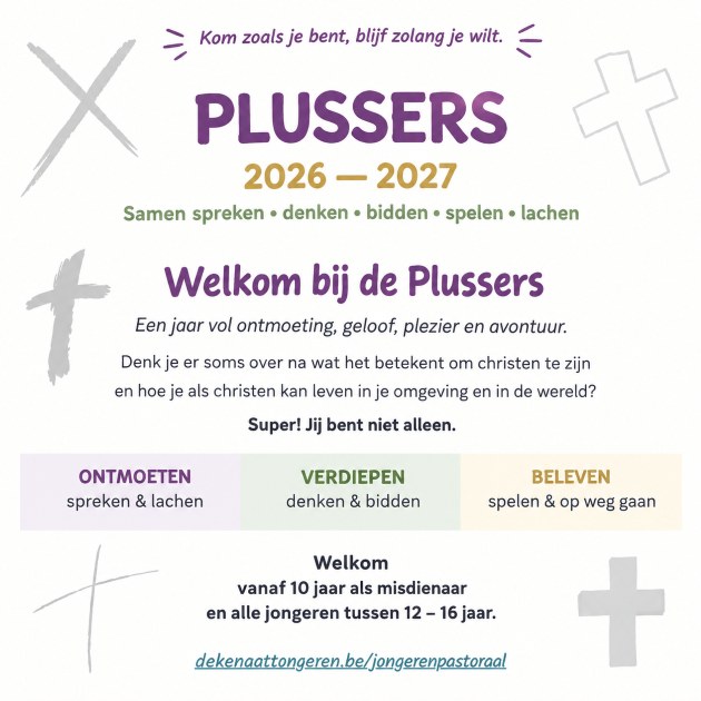 Welkom bij de Plussers!