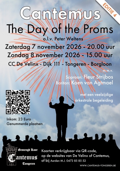 Cantemus concert "The day of the Proms".