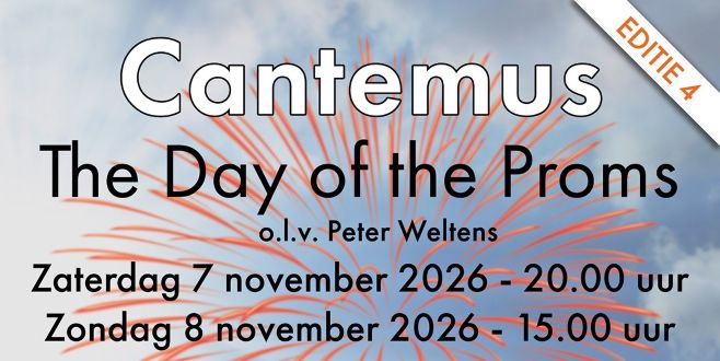 Cantemus The Day of the Proms
